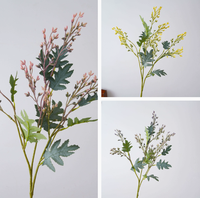 Lanterne en plastique haute simulation, fleur artificielle, style européen, décoration de mariage, faite à la main, toucher naturel, durable