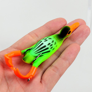Plastique 10cm/11.5g canard bionique noir tracteur perche Snikei tuer eau douce coulée eau perdre appât <span class=keywords><strong>truite</strong></span> <span class=keywords><strong>lac</strong></span> fond pêche - Product Image 4