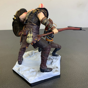 NUOVO Action Figure Personalizzato in PVC di Alta Qualità con Scatola, Giocattolo a Doppia Posizione, Figura d'Azione di Kratos, Personaggio di Gioco e Fumetto - Product Image 5