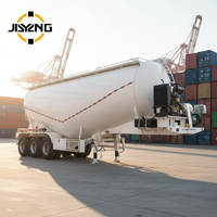 Semi-remorque citerne à carburant 4 essieux pour le transport de bétail Interlink