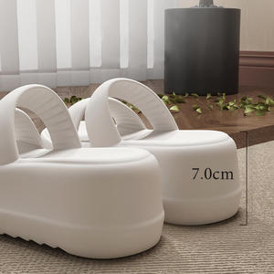 נעלי פלטפורמה לנשים, סנדלי EVA להנעלה קלה, לשימוש פנימי/חיצוני, סוליה עבה, קצה פתוח, נושמות, מגביהות גובה, אופנתיות, לסתיו - Product Image 5