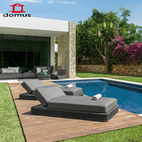 <strong>Best</strong> <strong>Selling</strong> White Rattan Sofa Bed <strong>Lounger</strong> <strong>Chair</strong> Park Hotel Outdoor <strong>Sun</strong> Garden Furniture for <strong>Pool</strong> Courtyard or Villa