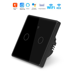 Tuya wifi thông minh tường chuyển đổi và Alexa bằng giọng nói nhà không dây bảng điều khiển chuyển đổi là thích hợp cho <span class=keywords><strong>ZigBee</strong></span> mạng trong khách sạn - Product Image 6