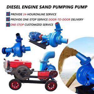 Pompe à boue diesel professionnelle CZME en fonte pour le transfert de sable et de sédiments - Product Image 3