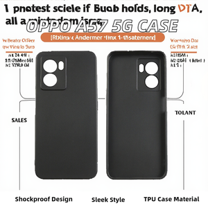 Trường Hợp-Đội Nhà Sản Xuất Bán Buôn Matte <span class=keywords><strong>TPU</strong></span> Chống Sốc Trường Hợp Mềm Frosted Điện Thoại Di Động Trường Hợp Đối Với Oppo A5 5G Phiên Bản Nước Ngoài Màu Đen - Product Image 3