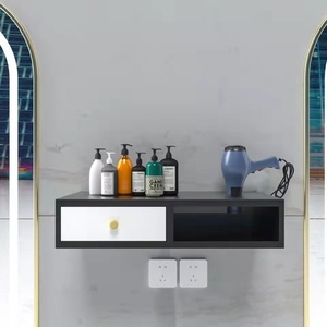 Wall Mounted <b>Cabinet</b> for Hair Salons Multi-Functional <b>Storage</b> for Hair Coloring Styling <b>Tools</b> - Product Image 3