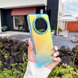 Étui de téléphone portable de couleur dégradée pour Redmi 14C 4G/5G/14R 5G/A3 Pro 5G/Poco C75 4G, coque de téléphone portable de luxe de couleur - Product Image 2