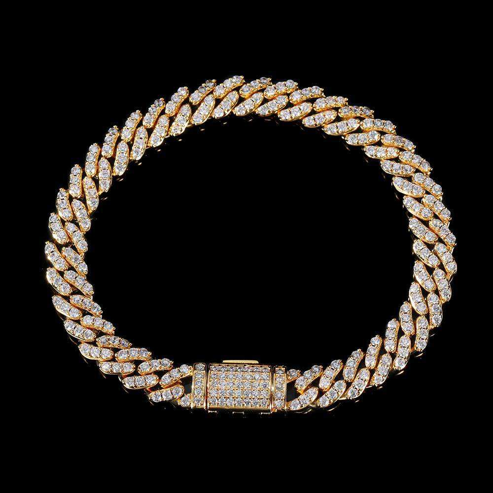 Gold (width 8mm) - bracelet 7 inches (length 17.78cm)