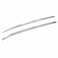 Reling Atap untuk Honda Elysion dan Odyssey Reling Atap Aluminium Tanpa Pengeboran MOQ 6 Set Grosir