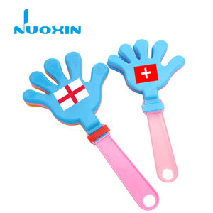 2020 personalizado bandera nacional europeo logotipo <span class=keywords><strong>GIF</strong></span> fans aplaudir mano clapper noisemaker - Product Image 3