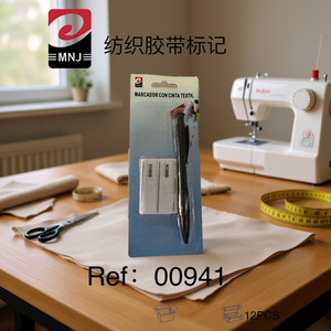 Mnj Textile Tape Marker With Pen For Fabric Crafting 12Pcs Ref00941 - Product Image 3