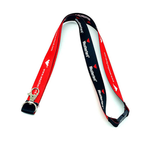 Mẫu Miễn Phí Vòng Cổ Móc Chìa Khóa Vui Cổ Thẻ Chuỗi Chủ ID Dây Đeo Cổ Dây Đeo <span class=keywords><strong>Polyester</strong></span> Dây Buộc - Product Image 2