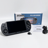 Console de jeu portable SF3000, 64 Go, plus de 20000 jeux, batterie 3000 mAh, prise en charge du Wi-Fi 2.4G, écran 4,5 pouces