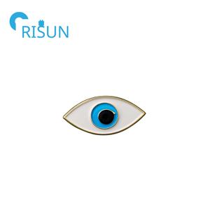 Broche œil bleu en métal, fabrication de badges, broche œil <span class=keywords><strong>mal</strong></span>éfique en émail dur personnalisée, tendance mode - Product Image 6