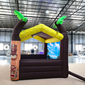 Nouveau design personnalisé tentes publicitaires gonflables portables tente cocotier fête pub tente pour <span class=keywords><strong>piscine</strong></span> bar événement Promotion - Product Image 4