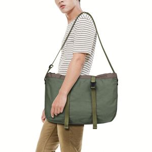 Bolsa de Mano de Lona para Mujer, con Dos Asas, Forro de Algodón Resistente, Cierre Abierto, Portátil para Viajes y Compras - Product Image 2