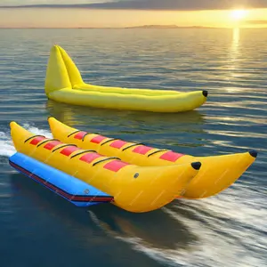 inflatable towable banana boat/inflatable boat/flying fish water sports games