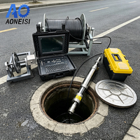 Système multifonctionnel avancé d'inspection de pieux de fondation par caméra vidéo Wellbore avec positionnement GPS et rotation à 360 degrés