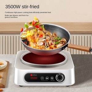 3500W Factory Price Portable Cooktops Multifunctional Concave Surface Electric Stove Ceramic Glass Induction <b>Cookers</b> - Product Image 6