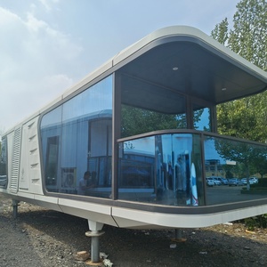 Château capsule maison préfabriquée étanche à isolation thermique personnalisable avec contrôle intelligent rentable Glamping - Product Image 5