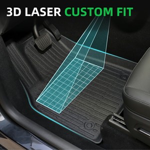 Alfombrillas automotrices, forro de carga personalizado para <span class=keywords><strong>Toyota</strong></span> Tundra, cubierta para todo tipo de clima, protección, revestimiento de suelo impermeable, juego completo de alfombrillas para coche - Product Image 4