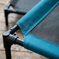 Lit surélevé personnalisable de haute qualité pour chien, chat, lapin, rembourré, avec rebord, imperméable, durable, facile à nettoyer, meubles multifonctionnels pour animaux de compagnie
