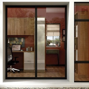 <span class=keywords><strong>Porte</strong></span> scorrevoli in <span class=keywords><strong>vetro</strong></span> in alluminio aperte per ruotare 4 ali con alta qualità - Product Image 1