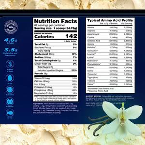 Poudre de Protéine de Lactosérum Végétal/De Riz d'Origine Tibétaine Personnalisée avec Vitamines - <span class=keywords><strong>Gainer</strong></span> de Masse Musculaire Saveurs Vanille-Chocolat 300g Dose 24 - Product Image 4