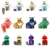 Bloques de Construcción Moc, Mini Figuras de Acción, Regalos para Fiestas Infantiles, Juego de Juguetes de Ladrillos