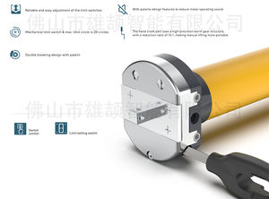 Nouveauté AM45 moteur tubulaire utilisation pare-soleil <span class=keywords><strong>rideau</strong></span> volet roulant fenêtre porte de <span class=keywords><strong>garage</strong></span> <span class=keywords><strong>rideau</strong></span> romain - Product Image 5