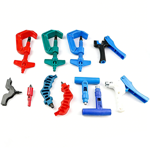 Perforateur de <span class=keywords><strong>tuyaux</strong></span> d'irrigation goutte à goutte DaringFish 4/7 pour ligne d'irrigation, noir, bleu, rouge, pour jardinage domestique et usage agricole - Product Image 1