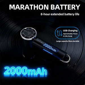 Ventilateur portable à refroidissement rapide à 5 vitesses, compresse froide, ventilateur de réfrigération, 2000 mAh, rechargeable - Product Image 4