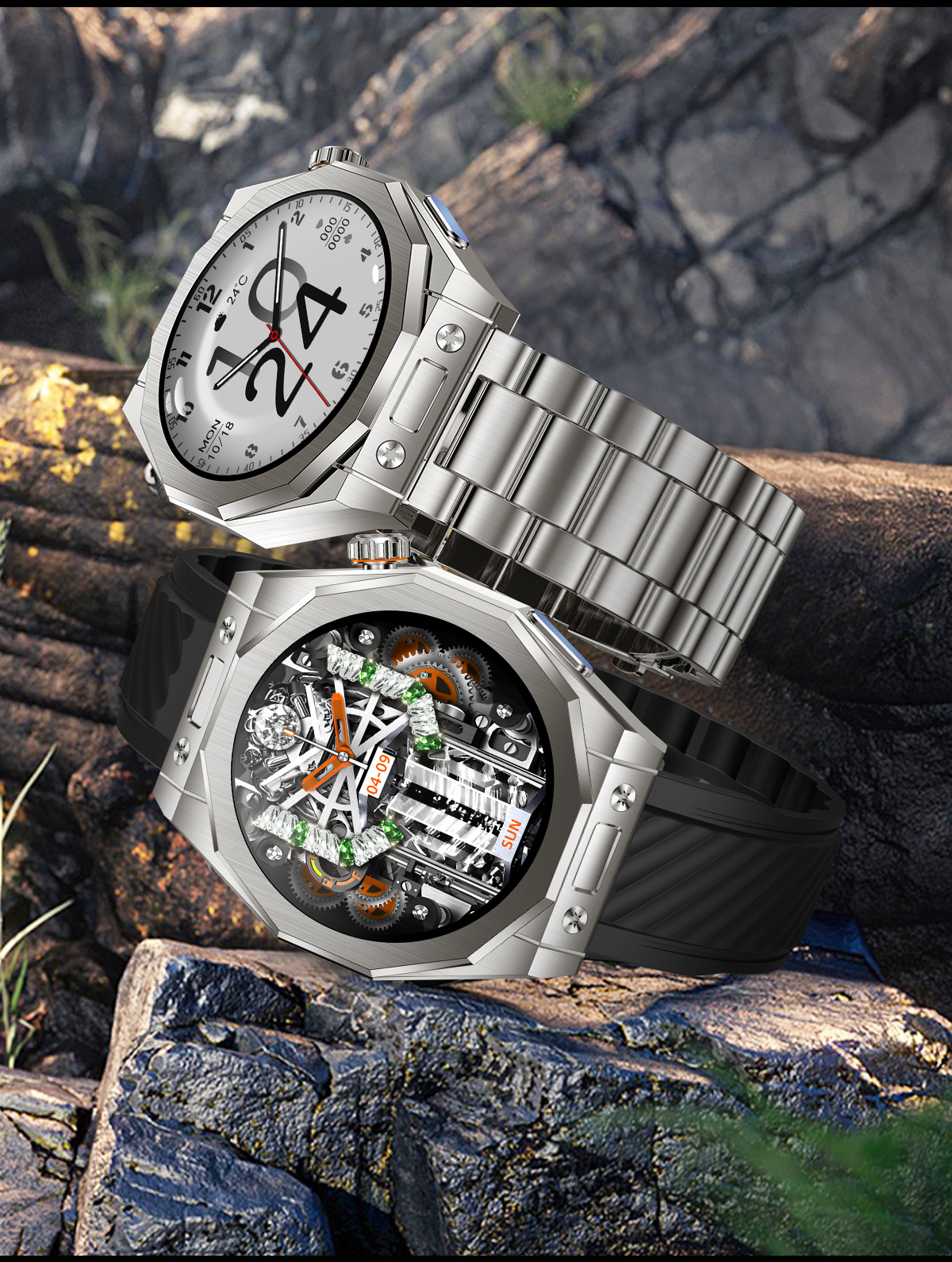 2024 New Design Z83 Max Smart Watch With 3 Straps 1.52 Inch Amoled