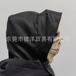 Máscara de Calavera de Halloween, Material de Emulsión, Estilo Terrorífico, Accesorios para Fiestas de Halloween, Carnaval, Pascua, Día de los Inocentes - Product Image 3