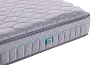 Matelas hybride à ressorts et mousse à mémoire de forme King Size, absorption des chocs, sans bruit, respectueux de la peau, matelas pour dormir toute l'année