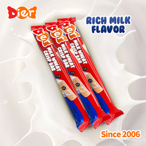 Süßigkeiten Großhandel Custom Private Label Halal Snacks Knusprige Kekse Stick Milch geschmack Sandwich Dreieck Kekse Bar OEM/ODM - Product Image 5