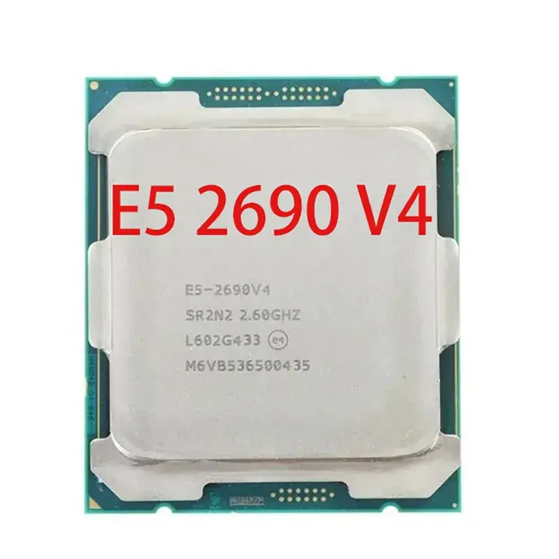 Xeon E5 2690 V4 Processor 2.6Ghz 35M 135W 14nm Lga 2011-3 E5-2690V4 Server Cpu E5-2690 V4