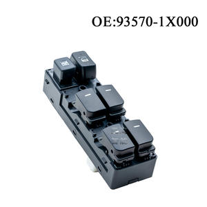 Interruptores de Elevalunas Eléctricos Nuevos 93570-1X000 para Hyundai y para Kia, Conjuntos de Reguladores de Ventanas de Automóviles - Product Image 2