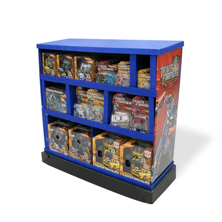 Custom Promotion Corrugated Pos Product Cardboard Store Toys Display Racks