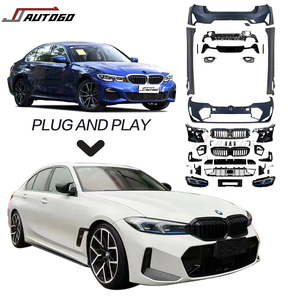 Kit de Conversión de Carrocería para <span class=keywords><strong>BMW</strong></span> Serie 3 G20 20-22, Actualización a G20 LCI MT <span class=keywords><strong>2023</strong></span>, Parachoques Delantero y Trasero, Faros, Rejilla - Product Image 1