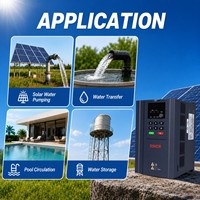 Entraînement AC régénératif haute efficacité 99% 15KW 18KW 22KW pour onduleur de pompe solaire à contrôle vectoriel triphasé VFD d'ascenseur