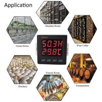 KONLEN Tuya WIFI 2 relais Smart Life hygromètre thermomètre contrôleur d'humidité pour congélateur incubateur température capteur d'humidité