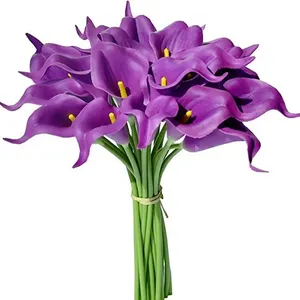 QIDA HS1102 Flor Artificial de Lirio Individual de Alta Calidad, Estilo Moderno, Multicolor, en Oferta para Graduación - Product Image 5