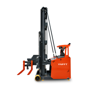 <span class=keywords><strong>Chariot</strong></span> <span class=keywords><strong>élévateur</strong></span> électrique VNA 3 voies pour allées très étroites, capacité 1,6t, avec poste de conduite assis - Product Image 2