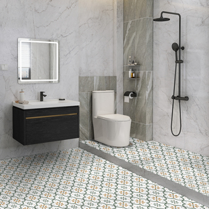 Décoration intérieure, <span class=keywords><strong>carrelage</strong></span> <span class=keywords><strong>de</strong></span> sol auto-adhésif en vinyle <span class=keywords><strong>PVC</strong></span> amovible, à coller soi-même, pour cuisine, salle <span class=keywords><strong>de</strong></span> bain, salon - Product Image 5