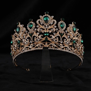 Diadèmes <span class=keywords><strong>de</strong></span> mariage personnalisés <span class=keywords><strong>de</strong></span> style baroque, beauté argentée, diamants AB, <span class=keywords><strong>fleurs</strong></span>, or rose, cristal, couronnes <span class=keywords><strong>de</strong></span> fête pour les gagnantes - Product Image 6
