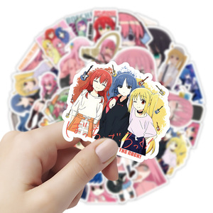 50PCS Inspirational anime cute girl graffiti decalcomanie managa <span class=keywords><strong>Bocchi</strong></span> the rock sticker - Product Image 3