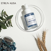 ETRUN ALISA Marque privée Peau bio Anti-âge Rides Éclaircissant Blanchiment Collagène Bleu Cuivre Peptide Sérum Visage