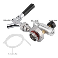 Kit de robinet de distribution de bière en acier inoxydable pour mini fût de bière de 2L/3.6L/4L
