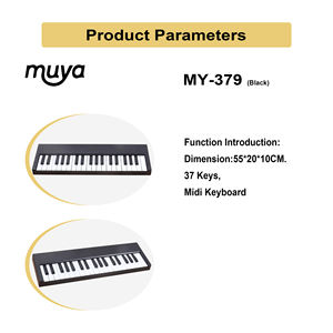 MY MUSIC MY-379 Clavier <span class=keywords><strong>Synthétiseur</strong></span> MIDI USB Portable 37 Touches Mini Piano Programmable pour Vente en Gros - Product Image 3